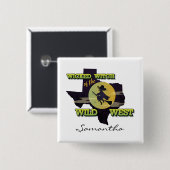 ワイルドウェストの邪悪な魔女 缶バッジ (正面&裏面)