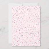 ワイルドウェストカウガールロデオ子供の誕生日招待状 招待状 (裏面)