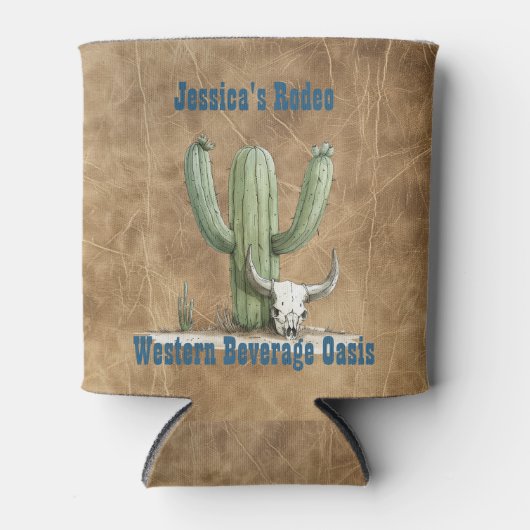 ワイルドウェストカウボーイクール 缶クーラー (正面)