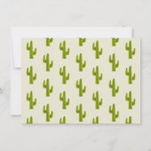 ワイルドウェストカウボーイロデオ子供の誕生日パーティー サンキューカード (裏面)