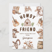 ワイルドウェストカウボーキッズバレンタインの日 シーズンカード (正面)