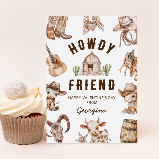 ワイルドウェストカウボーキッズバレンタインの日 シーズンカード