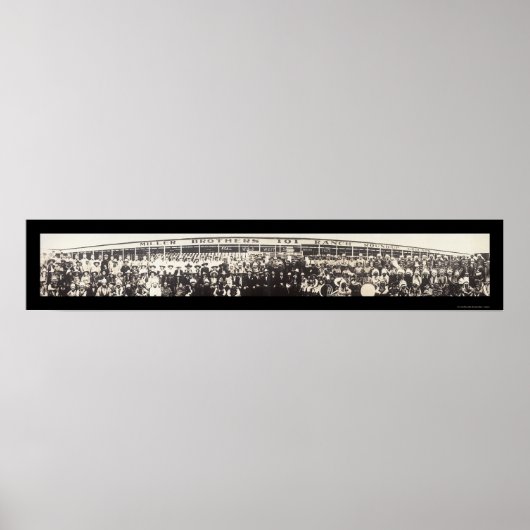 ワイルドウェストキャラクター写真1927 ポスター (正面)