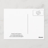 ワイルドウェストコロラドおもしろい州 ポストカード (裏面)