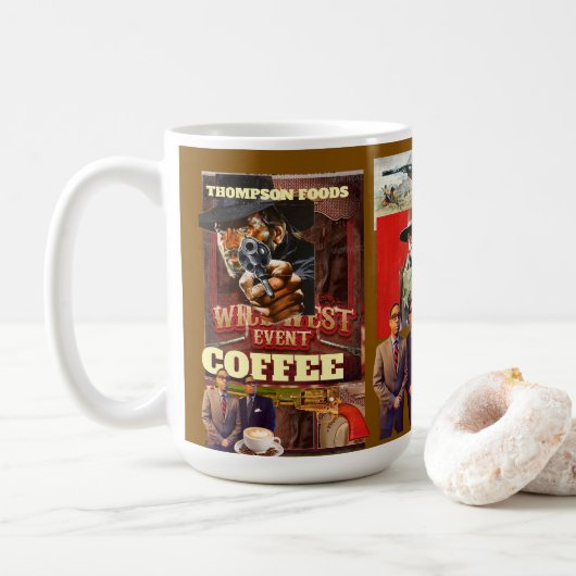 ワイルドウェストコーヒー コーヒーマグカップ (ドーナツ)