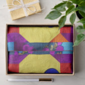 ワイルドウェストバイソンキルトライクデザイン 薄葉紙 (ギフト)