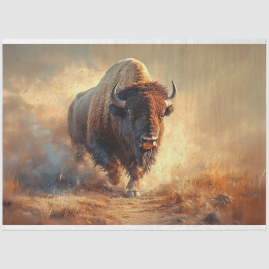 ワイルドウェストバイゾンデクページ 薄葉紙 (正面)