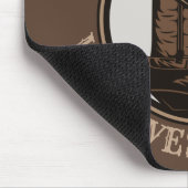 ワイルドウェストパーソナライズされたサルーンウェスタンカウボーイブーツ マウスパッド (コーナー)