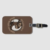 ワイルドウェストパーソナライズされたサルーンウェスタンカウボーイブーツ ラゲッジタグ (正面横)