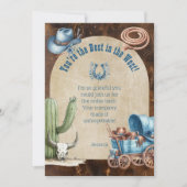 ワイルドウェストパーティー サンキューカード (正面)