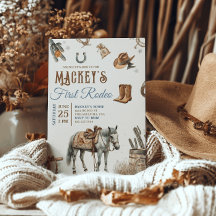 ワイルドウェストファーストロデオカウボーイ誕生日ウェスタン