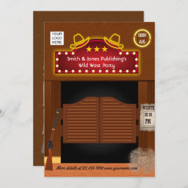 ワイルドウェスト企業の関数の招待 招待状