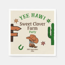 ワイルドウェスト素朴カウボーイウェスタンパーティー