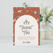 ワイルドウェスト誕生日サンキューカード |西部 サンキューカード (スタンド正面)