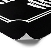 ワイルドウェスト風の西部劇風景写真の誕生日 ポスター (角)