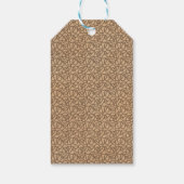 ワイルドウェスト グラフィックカウガール デザートアニマル ギフトタグ (裏面)