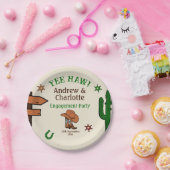 ワイルドウェスト ラスティック カウボーイ ウェスタン パーティー ペーパープレート (パーティー)