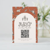 ワイルドウェストRSVPカード エンクロージャーカード (スタンド正面)