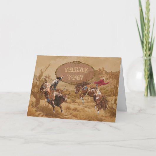 ワイルドウエスタンラウンドアップサンキューホテル サンキューカード (正面)