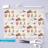 ワイルドウエストウェスタンカントリーロデオアニエージ誕生日 薄葉紙 (クラフト)