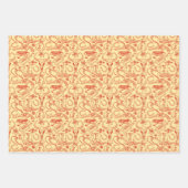 ワイルドウエストオールドカウボーイパタ素朴ーン西 ラッピングペーパーシート (正面)