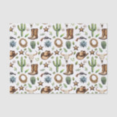 ワイルドウエストカウボーイウェスタンウォーター色 薄葉紙 (正面)