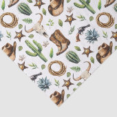 ワイルドウエストカウボーイウェスタンウォーター色 薄葉紙 (詳細)