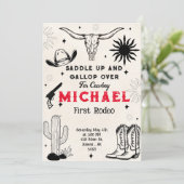 ワイルドウエストカウボーイカントリー 招待状 (スタンド正面)