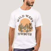 ワイルドウエストカウボーイズ Tシャツ (正面)