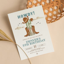 ワイルドウエストカウボーイハットブーツウェスタンバースデーパーティー