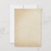 ワイルドウエストカウボーイバースデーパーティー サンキューカード (裏面)