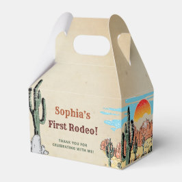 ワイルドウエストカウボーイバースデーパーティー フェイバーボックス