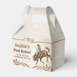 ワイルドウエストカウボーイバースデーパーティー フェイバーボックス