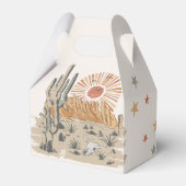 ワイルドウエストカウボーイバースデーパーティー フェイバーボックス (裏面サイド)