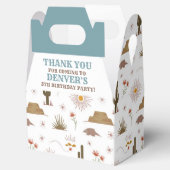 ワイルドウエストカウボーイバースデーパーティー フェイバーボックス (オープン)