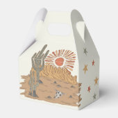 ワイルドウエストカウボーイバースデーパーティー フェイバーボックス (裏面サイド)