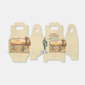 ワイルドウエストカウボーイバースデーパーティー フェイバーボックス (折り畳みなし)