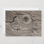 ワイルドウエストカウボーイブーツリハーサルディナー 招待状 (裏面)