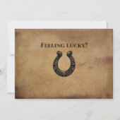 ワイルドウエストカウボーイブートバンコ 招待状 (裏面)