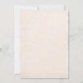 ワイルドウエストカウボーイベビーシャワーパーティー 招待状 (裏面)