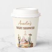 ワイルドウエストカウボーイベビーシャワー 紙コップ (正面)