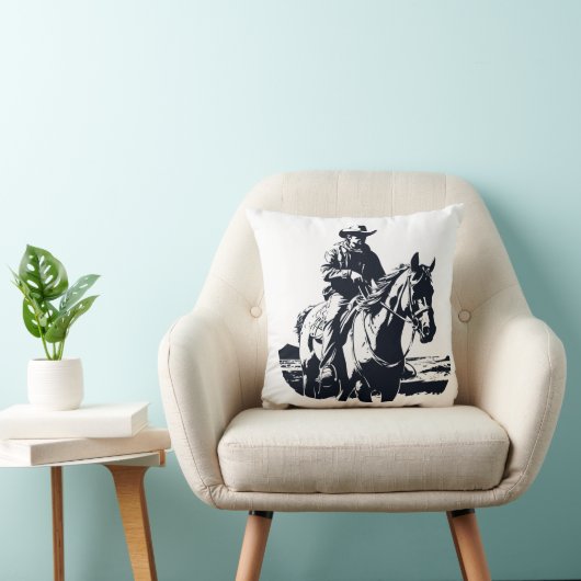 ワイルドウエストカウボーイホースバックライド クッション (椅子)