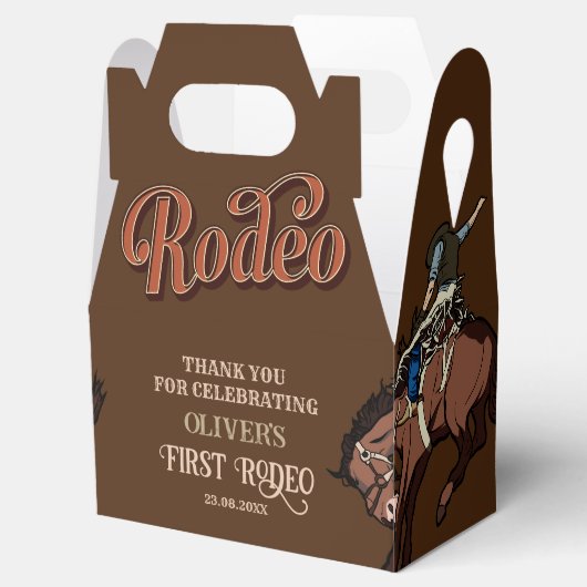 ワイルドウエストカウボーイ誕生日 フェイバーボックス (オープン)