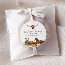 ワイルドウエストカウボーイ赤ちゃんシャワー