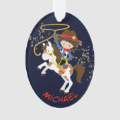 ワイルドウエストカウボーイ オーナメント (正面)