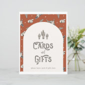 ワイルドウエストカードとギフトサイン (スタンド正面)