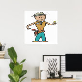 ワイルドウエストシェリフ ポスター (ホームオフィス)