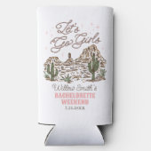 ワイルドウエストバチェロレッテレッツゴーガールズクーラーボックス スリム缶クーラー (裏面)