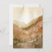 ワイルドウエストファーストロデオ誕生日招待状 招待状 (裏面)