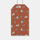 ワイルドウエストベビーシャワーメッセージカード ギフトタグ (裏面)